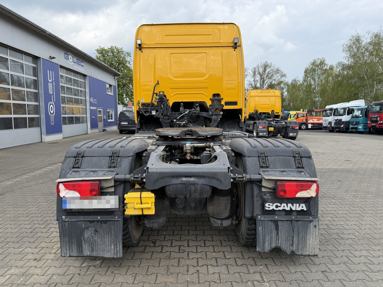 Scania G450 XT 4x4 Euro 6 SZM Kipphydraulik Blatt/ Luft - Cabeza tractora: foto 4 Scania G450 XT 4x4 Euro 6 SZM Kipphydraulik Blatt/ Luft - Cabeza tractora: foto 4