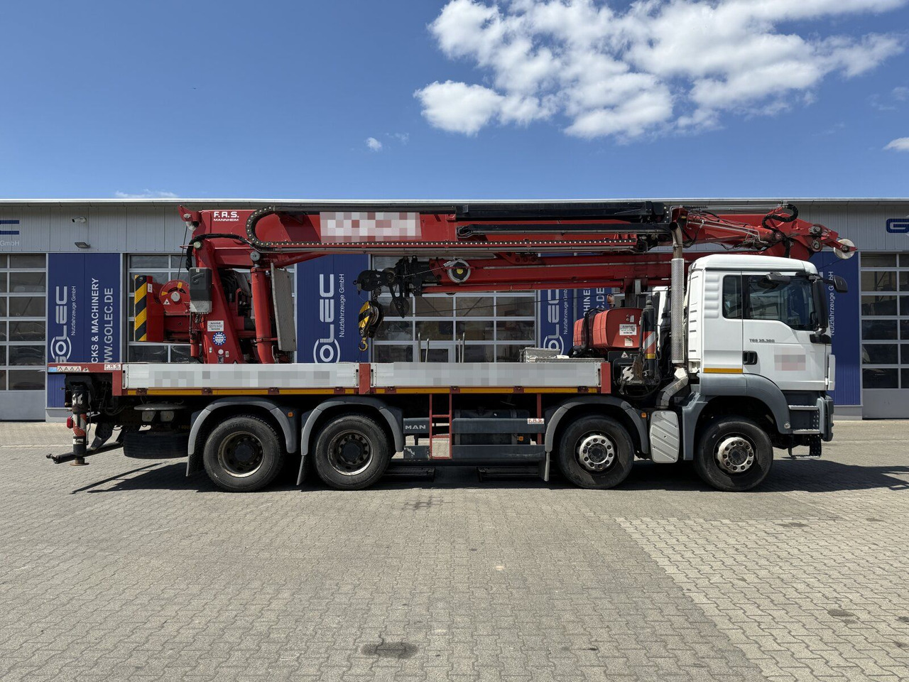 MAN TGS 35.360 8X4 BB Dachdecker Kran bis 52 m - Camión grúa: foto 2 MAN TGS 35.360 8X4 BB Dachdecker Kran bis 52 m - Camión grúa: foto 2