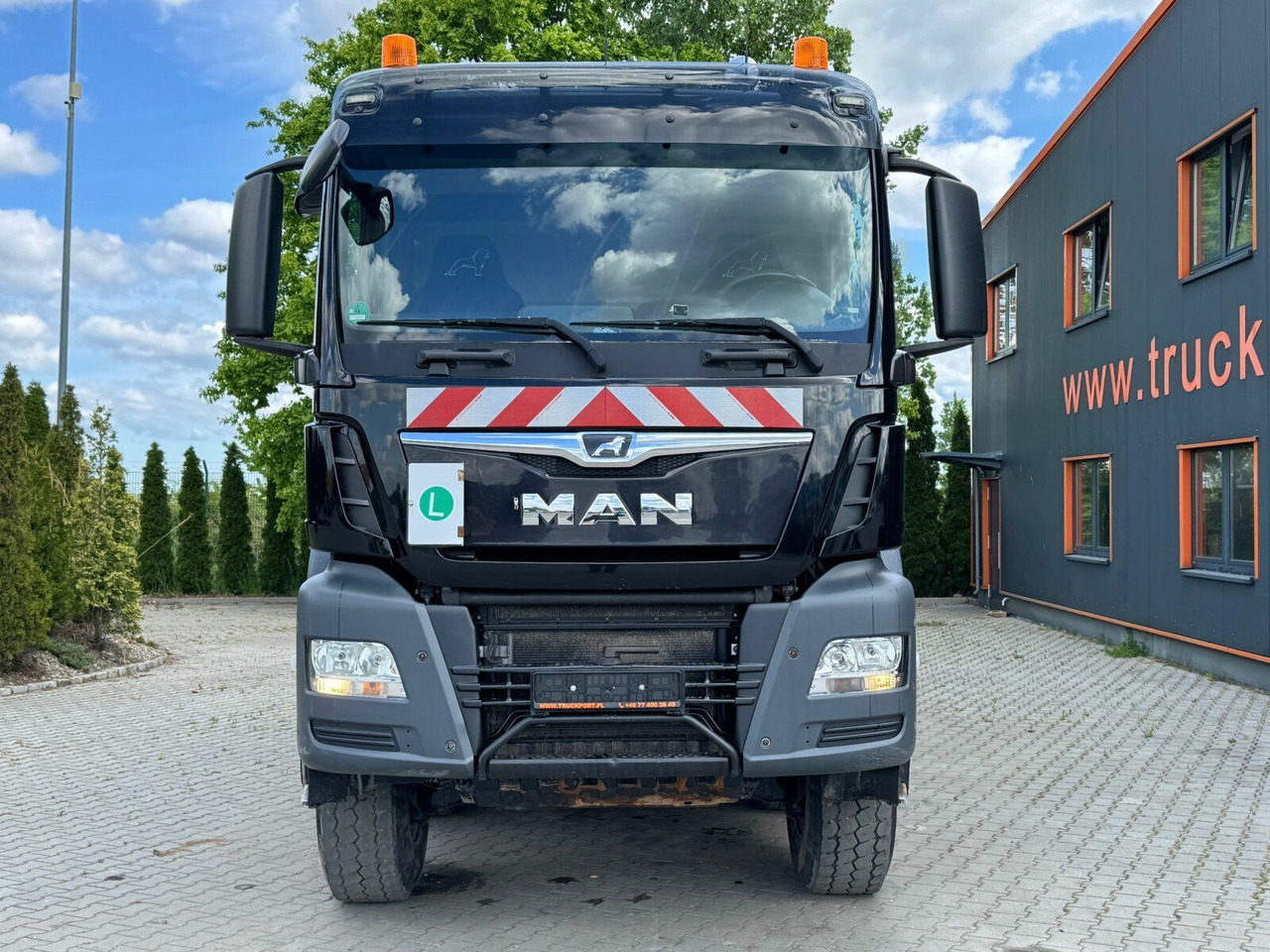 MAN TGS 35.460 8x6 BB Muldenkipper Meiller - Camión portacontenedor de cadenas: foto 3 MAN TGS 35.460 8x6 BB Muldenkipper Meiller - Camión portacontenedor de cadenas: foto 3