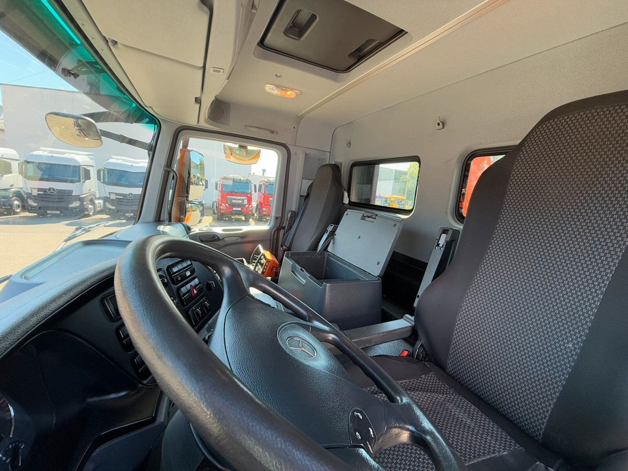 Camión grúa Mercedes-Benz ACTROS 2044 4x4 Kipper Kran ATLAS 65.2 A2L: foto 14