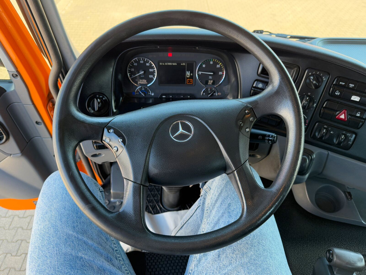 Camión grúa Mercedes-Benz ACTROS 2044 4x4 Kipper Kran ATLAS 65.2 A2L: foto 15