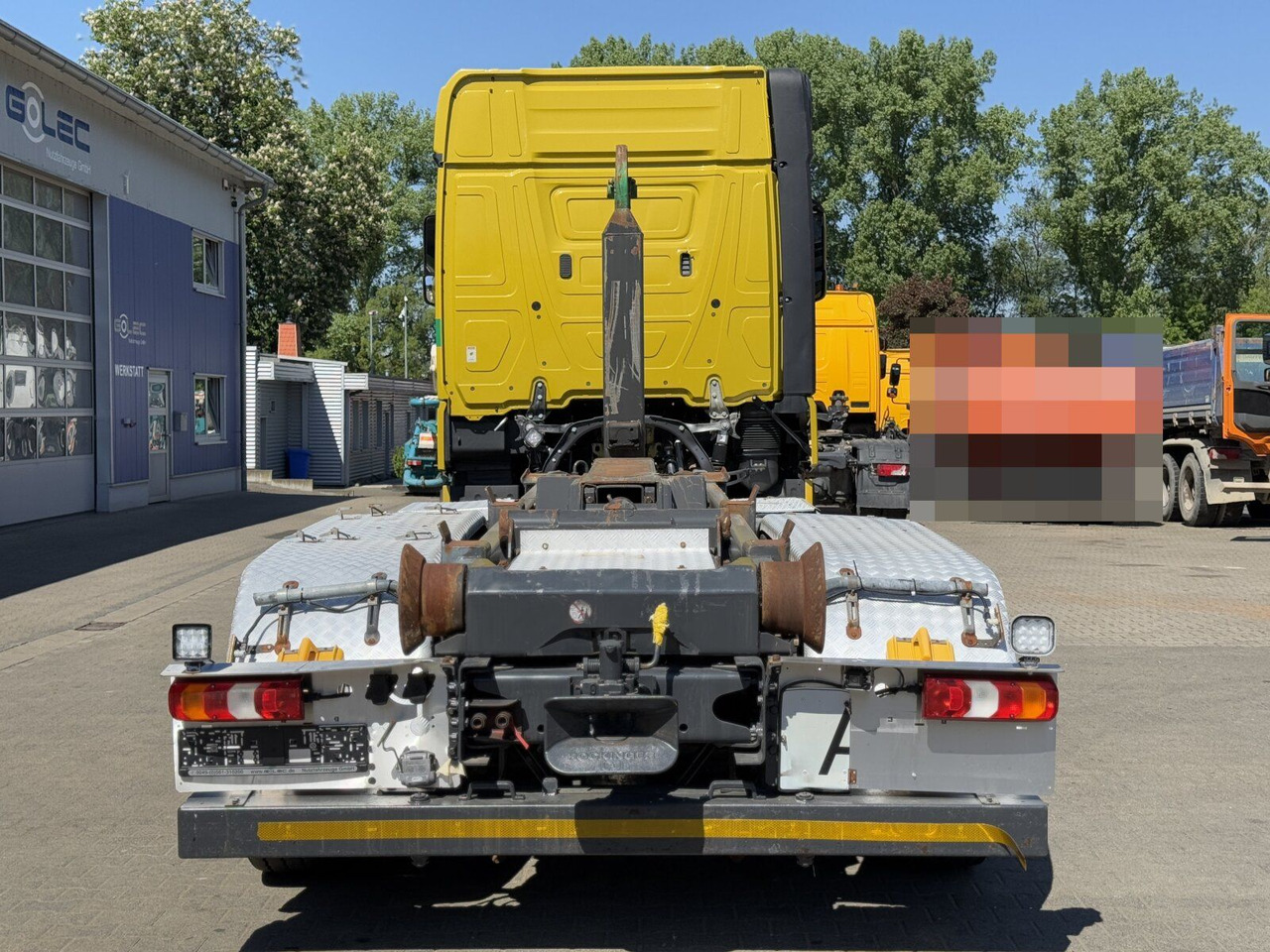 Mercedes-Benz ACTROS 2558 6x2 Abrollkipper *Lenkachse Retarder - Camión multibasculante: foto 4 Mercedes-Benz ACTROS 2558 6x2 Abrollkipper *Lenkachse Retarder - Camión multibasculante: foto 4