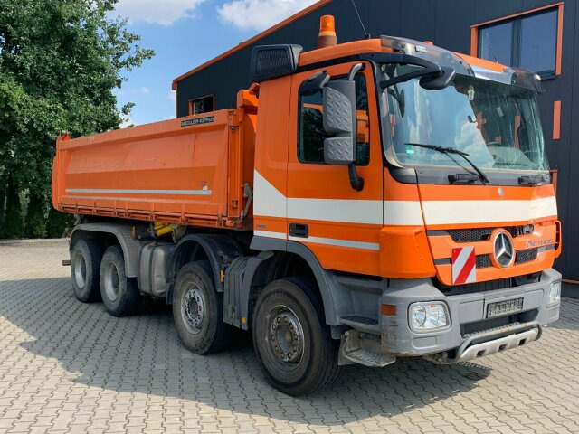 Camión volquete Mercedes-Benz ACTROS 4144 8x4 EURO5 Meiller Kipper Bordmatik: foto 1