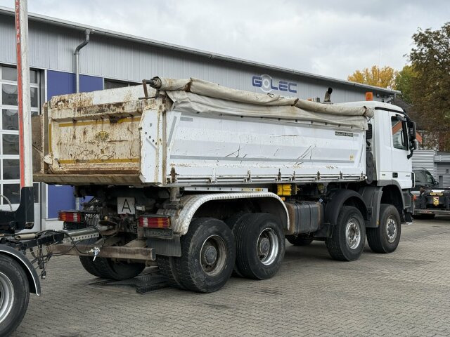 Camión volquete Mercedes-Benz ACTROS 4144 8x6 Euro 5 Kipper mit Bordmatik: foto 10