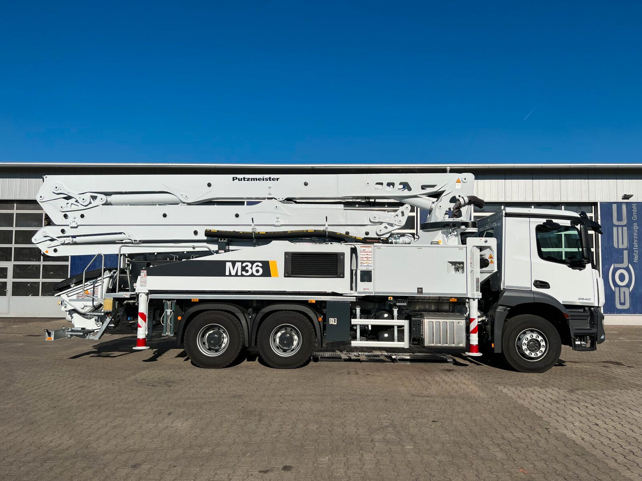 Mercedes-Benz AROCS 2640 6x4 E6 Betonpumpe Putzmeister 36-4 M - Camión bomba de hormigón: foto 3 Mercedes-Benz AROCS 2640 6x4 E6 Betonpumpe Putzmeister 36-4 M - Camión bomba de hormigón: foto 3