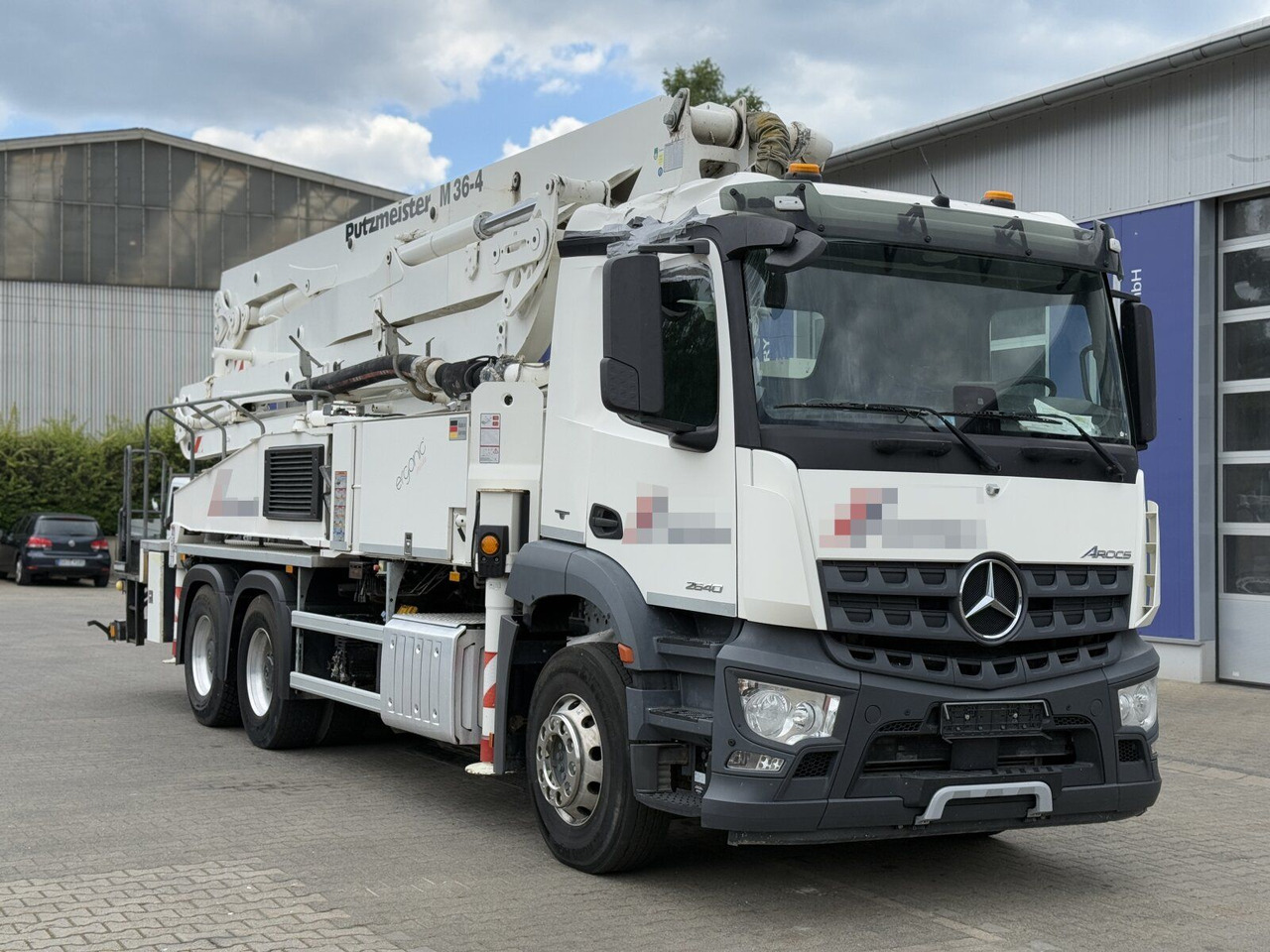 Mercedes-Benz AROCS 2840 6x4 Betonp. Putzmeister BSF36-4.16HLS - Camión bomba de hormigón: foto 1 Mercedes-Benz AROCS 2840 6x4 Betonp. Putzmeister BSF36-4.16HLS - Camión bomba de hormigón: foto 1