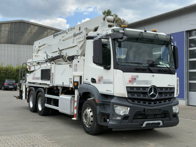 Mercedes-Benz AROCS 2840 6x4 Betonp. Putzmeister BSF36-4.16HLS - Camión bomba de hormigón: foto 1 Mercedes-Benz AROCS 2840 6x4 Betonp. Putzmeister BSF36-4.16HLS - Camión bomba de hormigón: foto 1