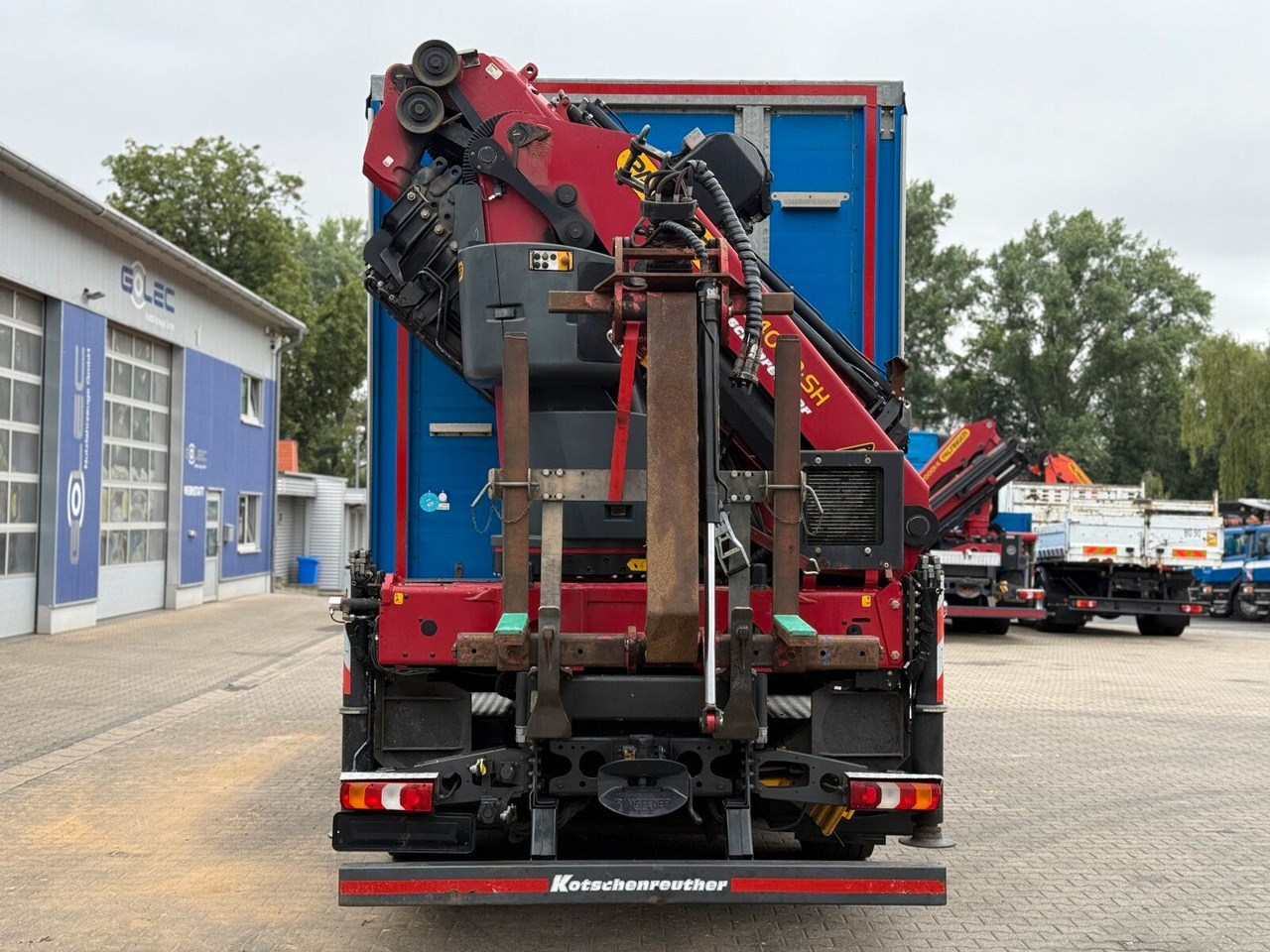 Mercedes-Benz Actros 6x2 Pritsche Kran Palfinger PK34002 + JIB - Camión lona, Camión grúa: foto 4 Mercedes-Benz Actros 6x2 Pritsche Kran Palfinger PK34002 + JIB - Camión lona, Camión grúa: foto 4