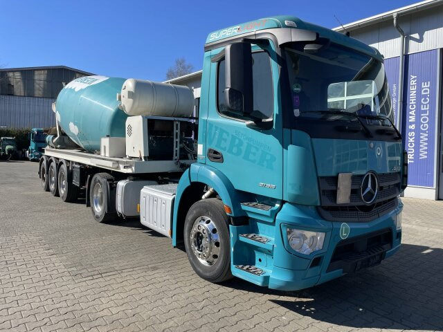 Mercedes-Benz Antos 2136 4x2 SZM Retarder Kipphyd. *Betonaufl. - Camión hormigonera: foto 1 Mercedes-Benz Antos 2136 4x2 SZM Retarder Kipphyd. *Betonaufl. - Camión hormigonera: foto 1