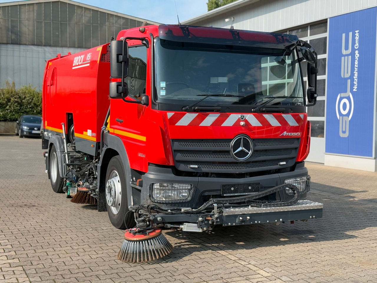 Mercedes-Benz Atego 1324 4x2 Kehrmaschine BROCK HD Anlage - Barredora vial: foto 1 Mercedes-Benz Atego 1324 4x2 Kehrmaschine BROCK HD Anlage - Barredora vial: foto 1