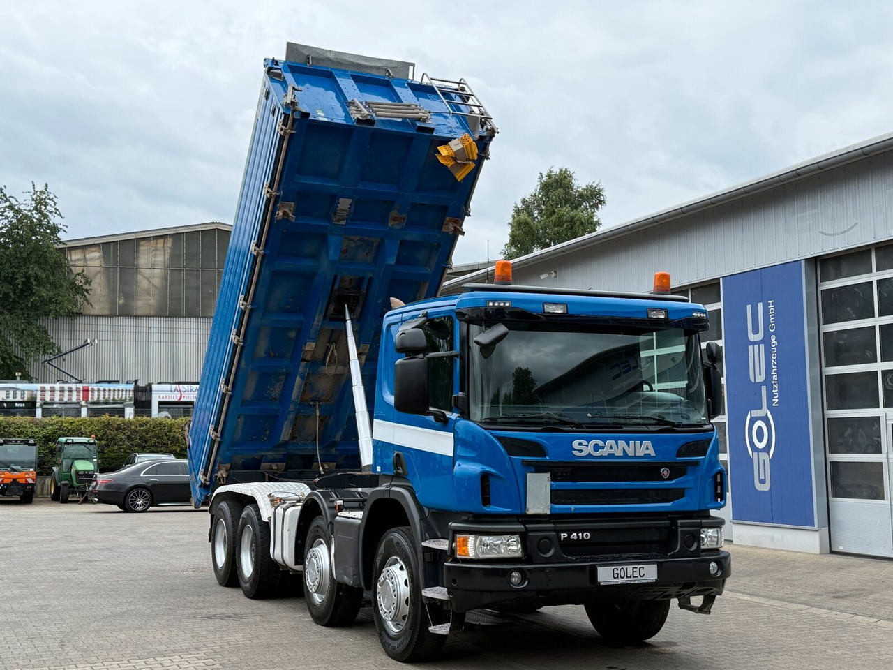 Scania P 410 8x4 Dreiseitenkipper DAUTEL - Camión volquete: foto 2 Scania P 410 8x4 Dreiseitenkipper DAUTEL - Camión volquete: foto 2