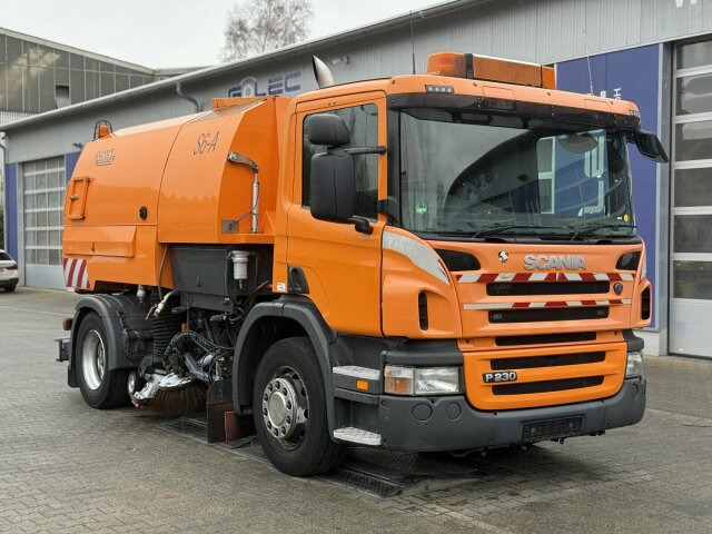 Scania P230 Kehrmaschine Küpper Weisser 6 M³ - Barredora vial: foto 1 Scania P230 Kehrmaschine Küpper Weisser 6 M³ - Barredora vial: foto 1