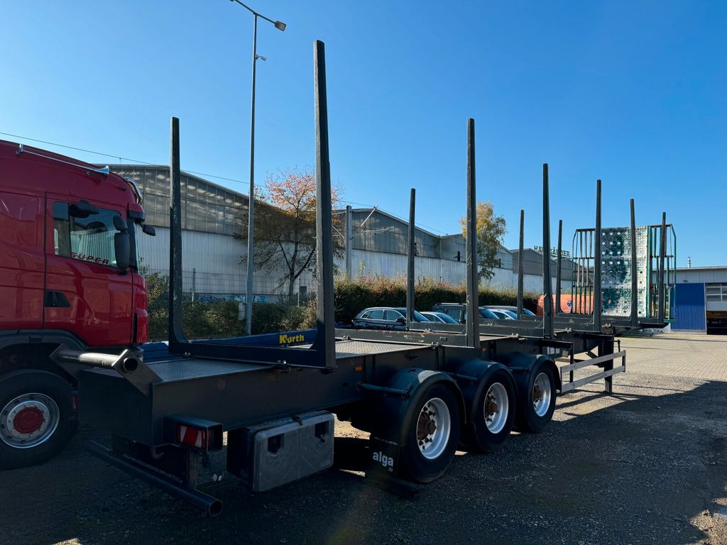 Schwarzmüller HS 3/E Langmaterial Holz 3 Achse 35.000 Kg - Semirremolque plataforma/ Caja abierta: foto 3 Schwarzmüller HS 3/E Langmaterial Holz 3 Achse 35.000 Kg - Semirremolque plataforma/ Caja abierta: foto 3