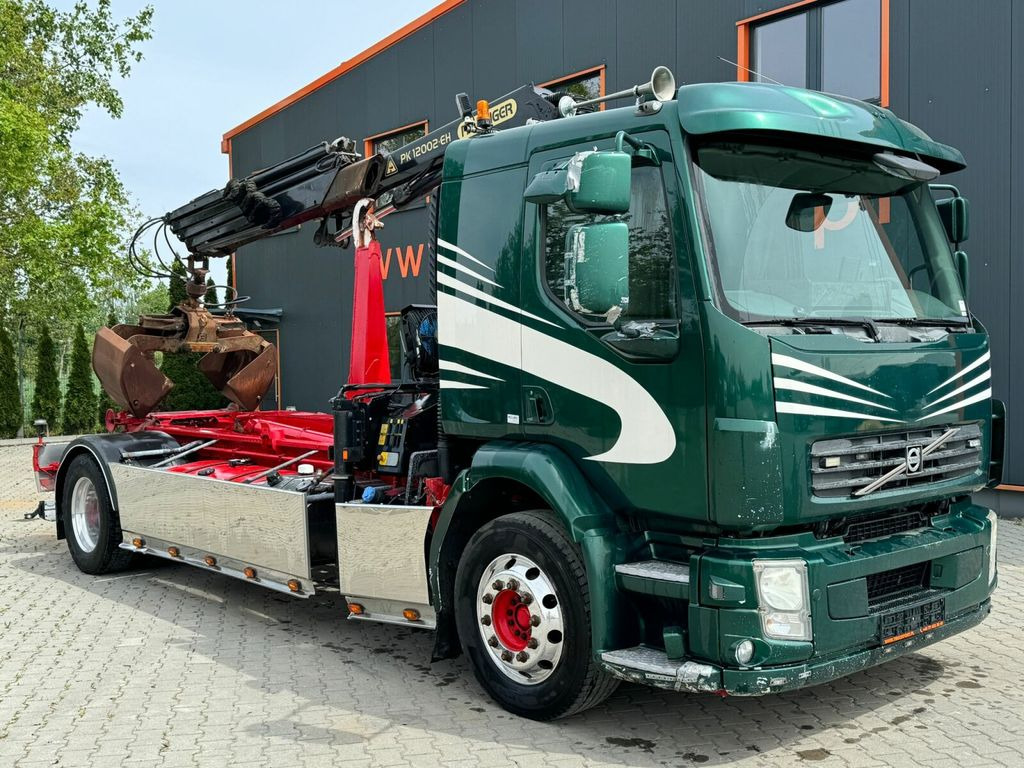 Camión multibasculante, Camión grúa Volvo FL290 4x2 Abrollkipper Kran PALFINGER bis 12 m: foto 1