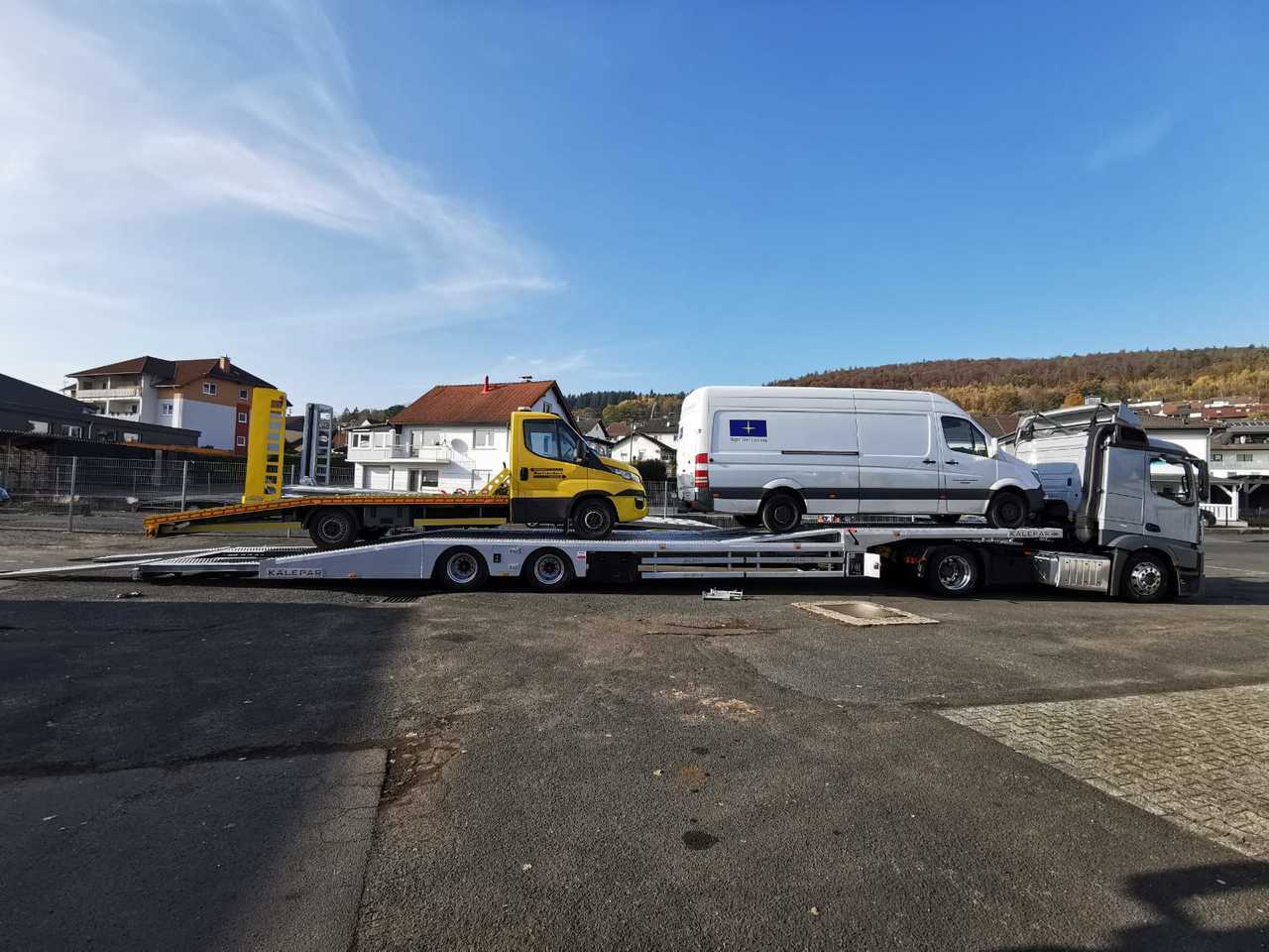 KALEPAR KLP 228V3 Bus-Caravan-Car Transporter - Semirremolque portavehículos: foto 1 KALEPAR KLP 228V3 Bus-Caravan-Car Transporter - Semirremolque portavehículos: foto 1