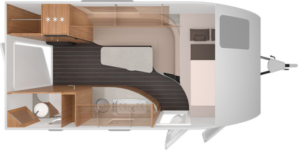 Knaus Sport&Fun 480 QL Black Selection Dachklima - Caravana: foto 2 Knaus Sport&Fun 480 QL Black Selection Dachklima - Caravana: foto 2