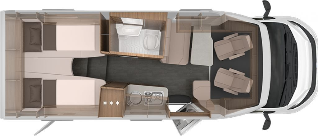 Autocaravana perfilada nuevo Knaus Van TI 650 MEG VANSATION Im Volrlauf-ab Mai 2025: foto 1