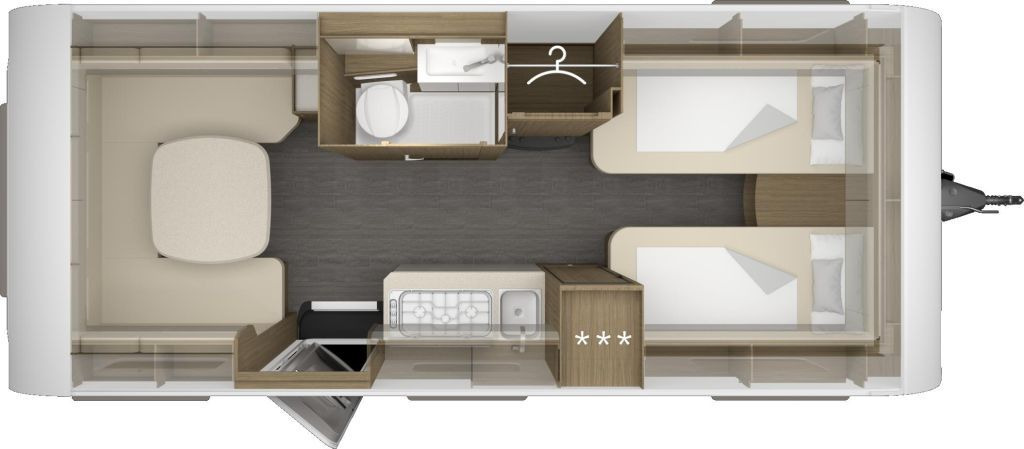 Tabbert Cazadora 550 E 2,3 Alde Warmwasserheizung - Caravana: foto 2 Tabbert Cazadora 550 E 2,3 Alde Warmwasserheizung - Caravana: foto 2