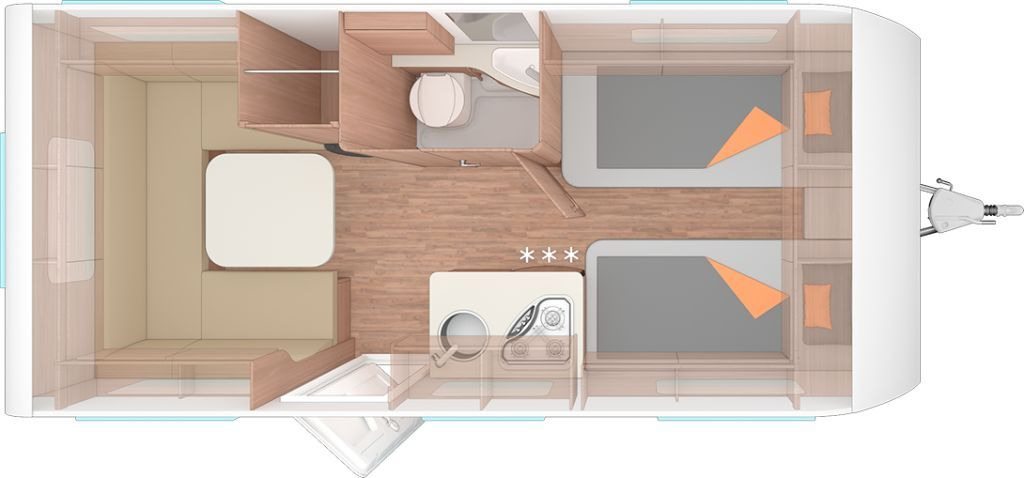 Weinsberg CaraOne 480 EU Auflastung 1500 kg - Caravana: foto 2 Weinsberg CaraOne 480 EU Auflastung 1500 kg - Caravana: foto 2