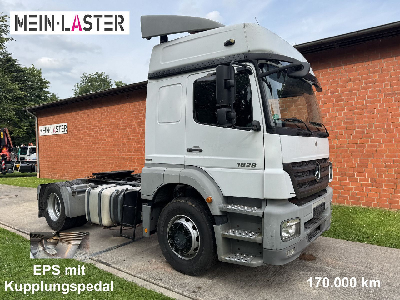Mercedes-Benz Axor 1829 nur 170.070 km Bett Klima - Cabeza tractora: foto 1 Mercedes-Benz Axor 1829 nur 170.070 km Bett Klima - Cabeza tractora: foto 1