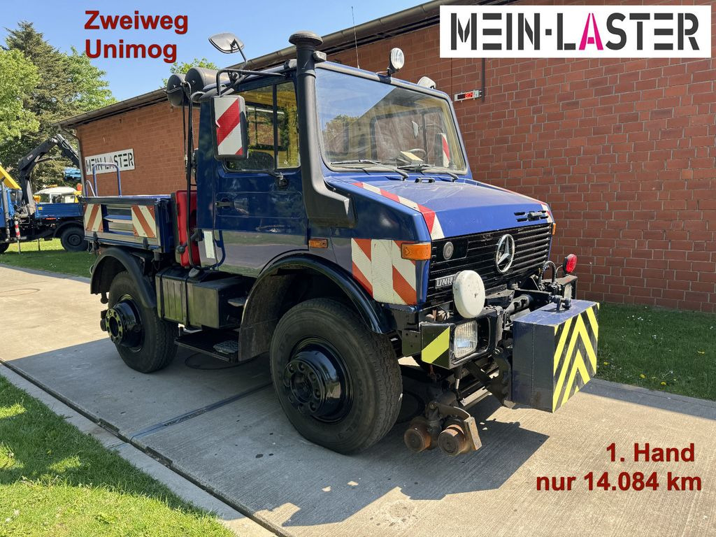 Mercedes-Benz U 1600 Zweiweg ZW 100 AHK 600t nur 14.084 km - Camión: foto 1 Mercedes-Benz U 1600 Zweiweg ZW 100 AHK 600t nur 14.084 km - Camión: foto 1