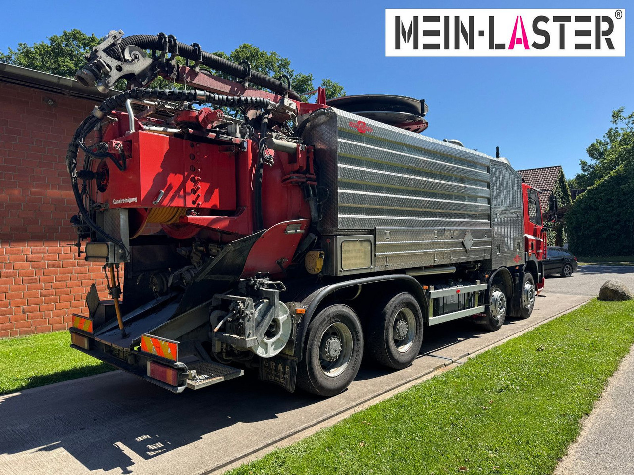DAF Saug/Spülkombi Cappellotto Wittig/Uraca - Limpieza de alcantarillado: foto 4 DAF Saug/Spülkombi Cappellotto Wittig/Uraca - Limpieza de alcantarillado: foto 4