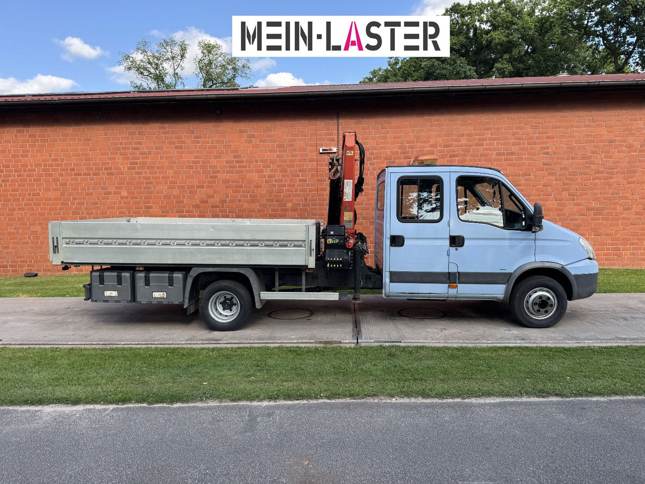 Iveco 65C180 3.0d Palfinger PK 6500 7 Sitzer NL 2300kg - Furgoneta caja abierta, Furgoneta combi: foto 4 Iveco 65C180 3.0d Palfinger PK 6500 7 Sitzer NL 2300kg - Furgoneta caja abierta, Furgoneta combi: foto 4