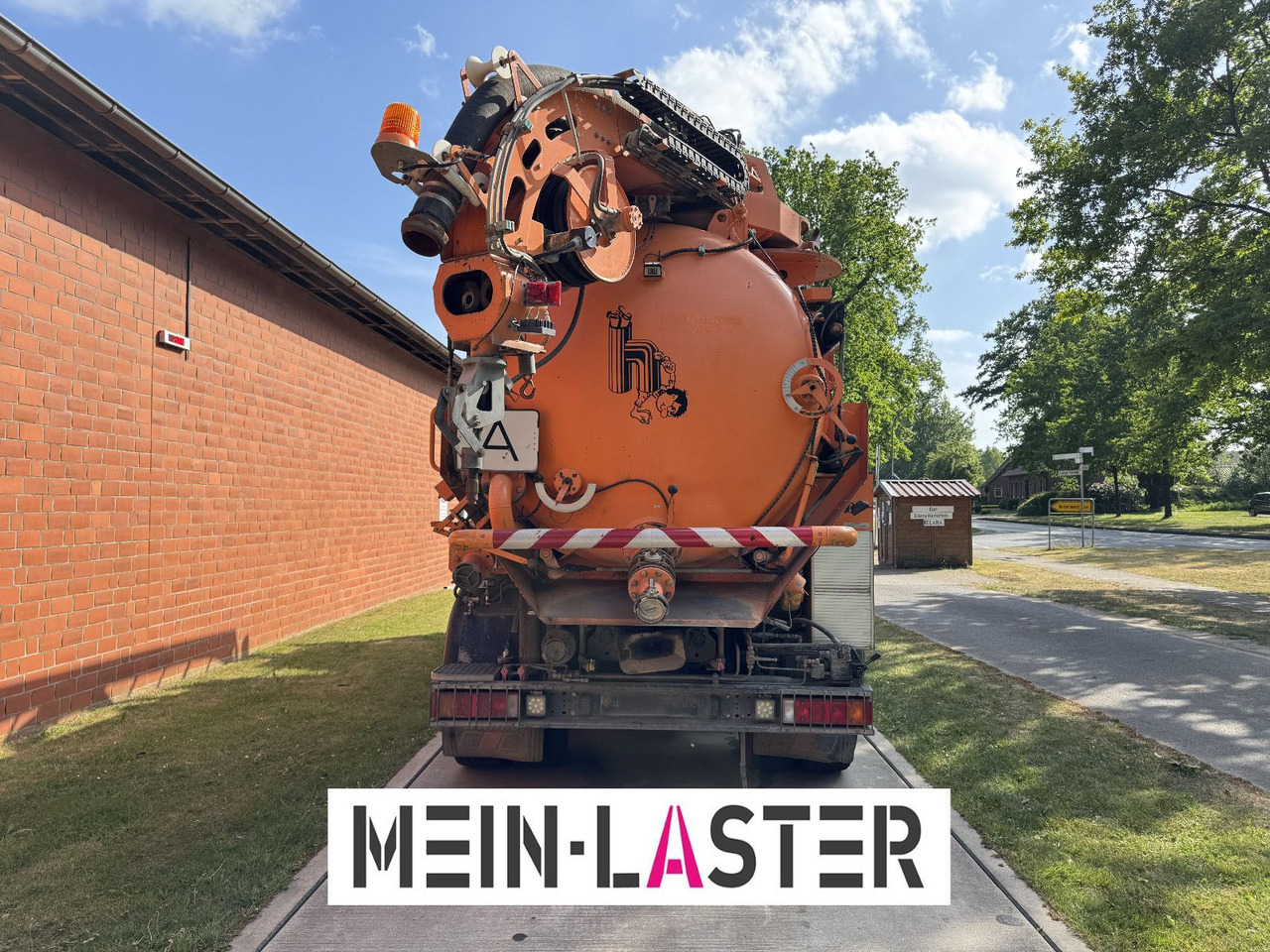 Limpieza de alcantarillado MAN FE 410 Assmann Saug HD Spüler Recycling +  FB.: foto 12