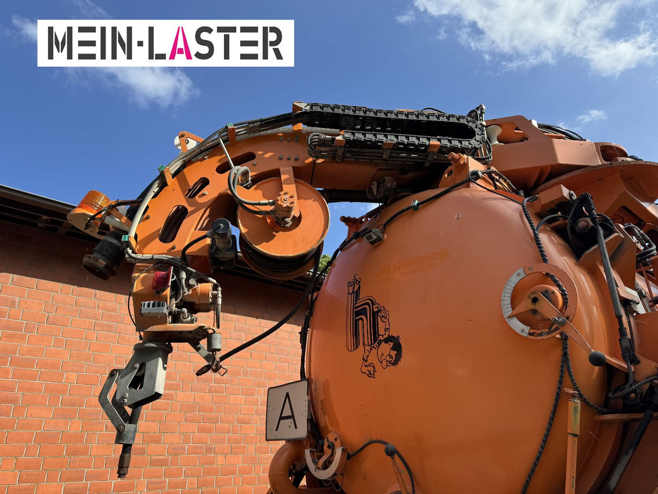 Limpieza de alcantarillado MAN FE 410 Assmann Saug HD Spüler Recycling +  FB.: foto 13