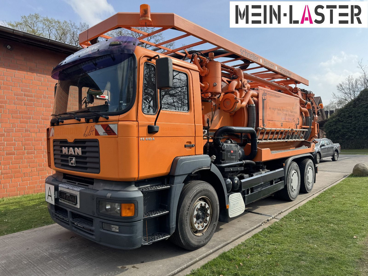 MAN FE 410 Assmann Saug HD Spüler Recycling + FB. - Limpieza de alcantarillado: foto 2 MAN FE 410 Assmann Saug HD Spüler Recycling + FB. - Limpieza de alcantarillado: foto 2
