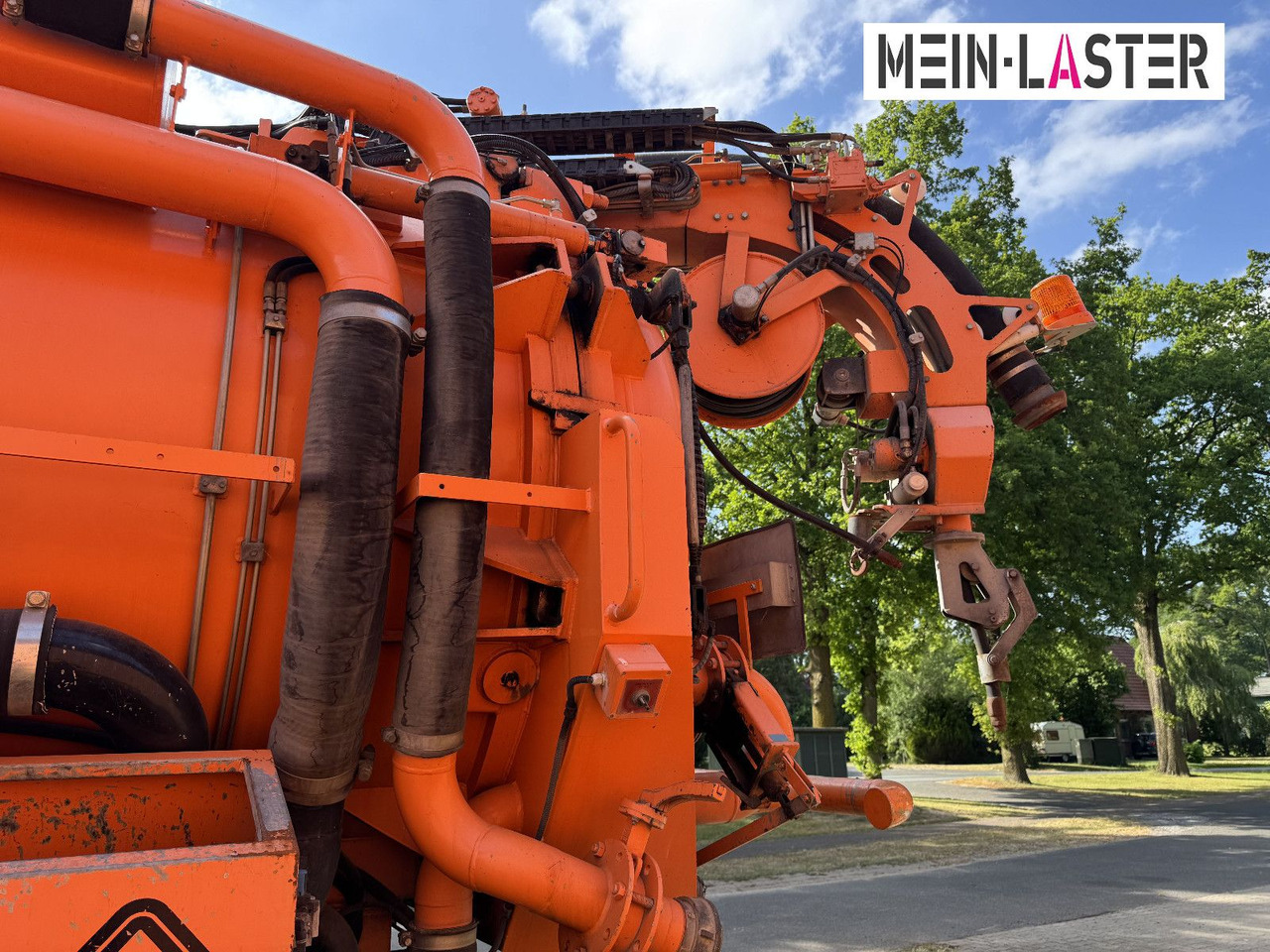 Limpieza de alcantarillado MAN FE 410 Assmann Saug HD Spüler Recycling +  FB.: foto 19