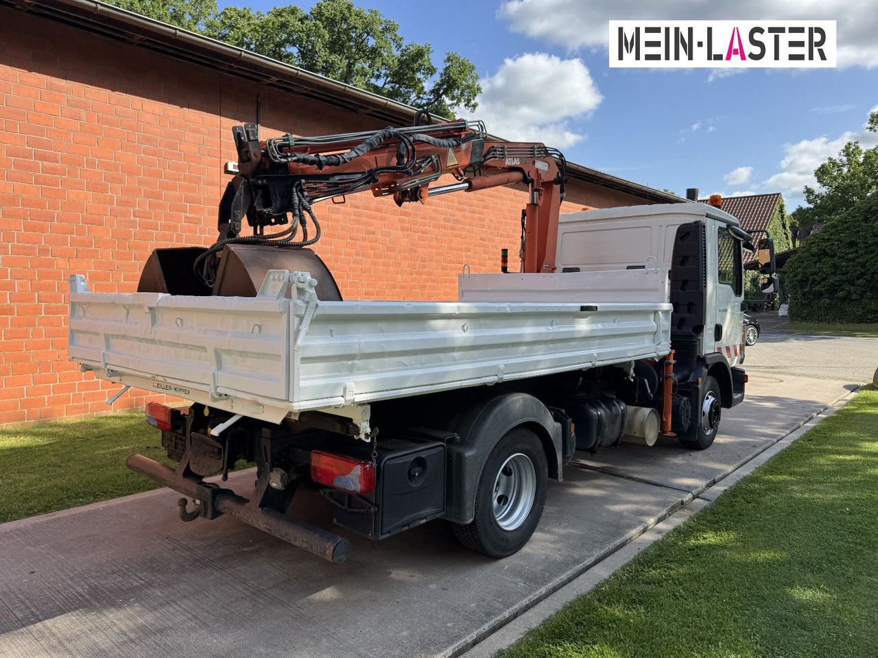 Furgoneta basculante MAN TGL 8.150 3 S-Kipper Atlas 75 10m -1t.  Funk FB: foto 6