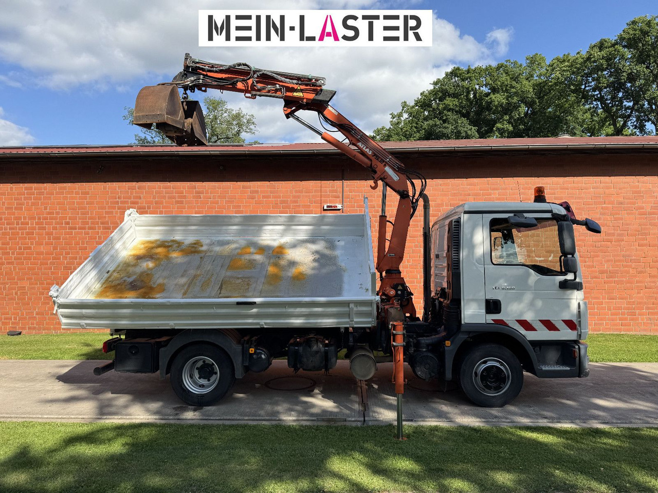 Furgoneta basculante MAN TGL 8.150 3 S-Kipper Atlas 75 10m -1t.  Funk FB: foto 9