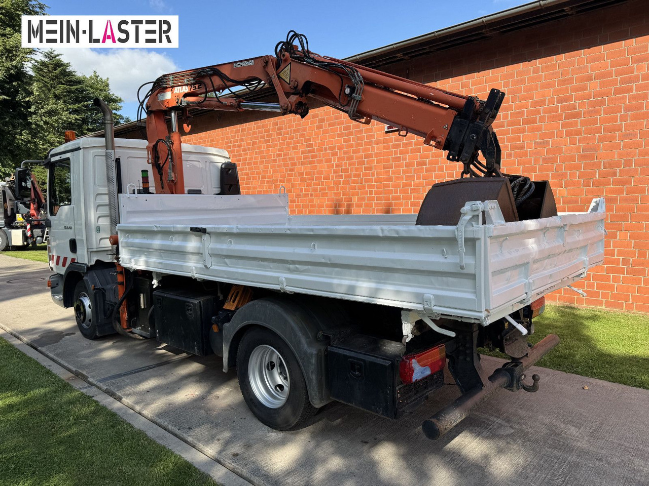 Furgoneta basculante MAN TGL 8.150 3 S-Kipper Atlas 75 10m -1t.  Funk FB: foto 19