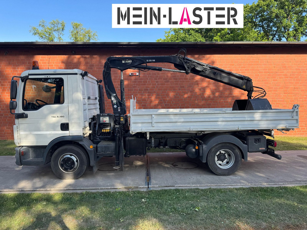 MAN TGL 8.180 3 S-Kipper Hiab 55 D *10,2 m - 640 kg - Furgoneta basculante: foto 4 MAN TGL 8.180 3 S-Kipper Hiab 55 D *10,2 m - 640 kg - Furgoneta basculante: foto 4