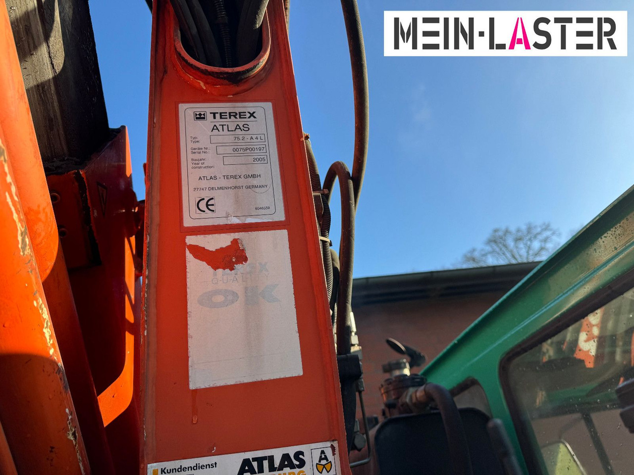 Camión grúa, Camión volquete Unimog U 1200 Atlas 75.2 Kran 14 m Funk FB  *1. Hand: foto 14