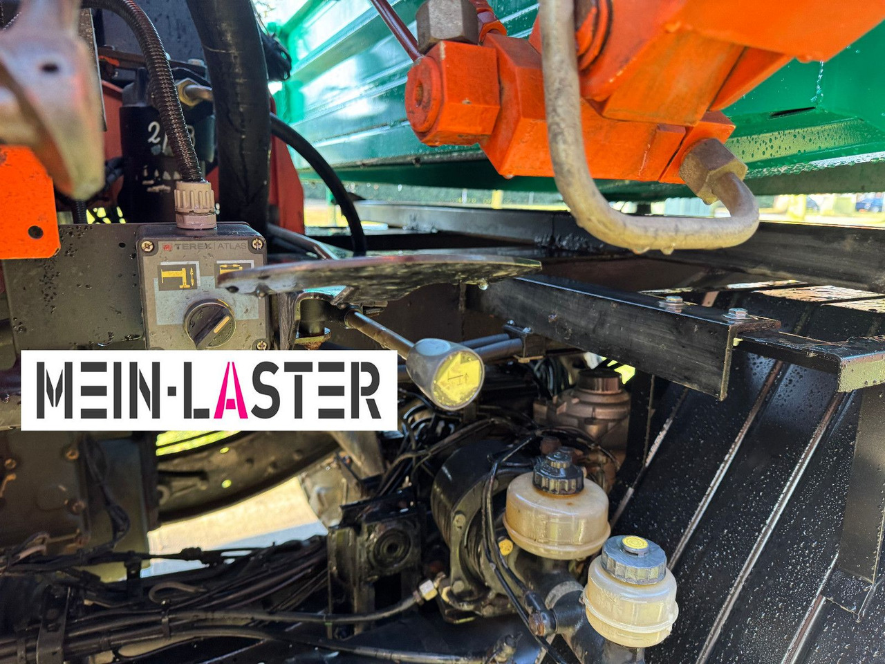 Camión grúa, Camión volquete Unimog U 1200 Atlas 75.2 Kran 14 m Funk FB  *1. Hand: foto 17