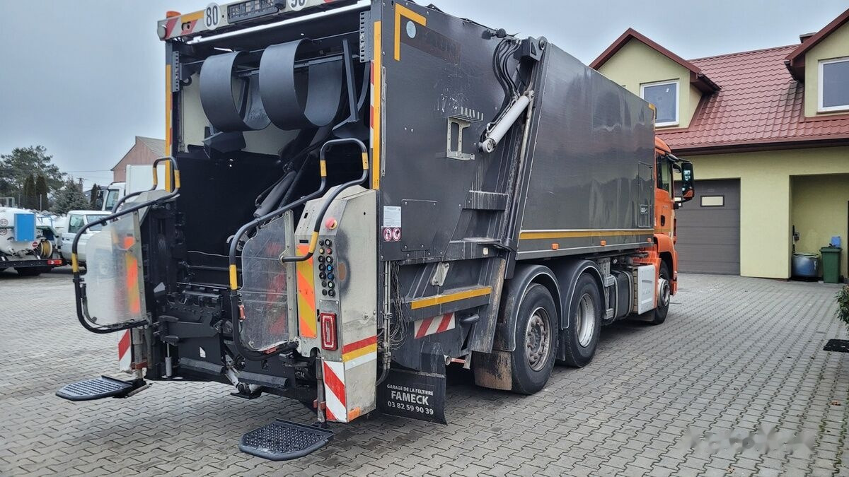 Camión de basura MAN 26.360 GARBAGE TRUCK FAUN / EURO 6: foto 9