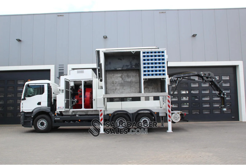 Limpieza de alcantarillado MAN TGS 26.510 6X2-4 MTS DINO 8 SAUGBAGGER: foto 19