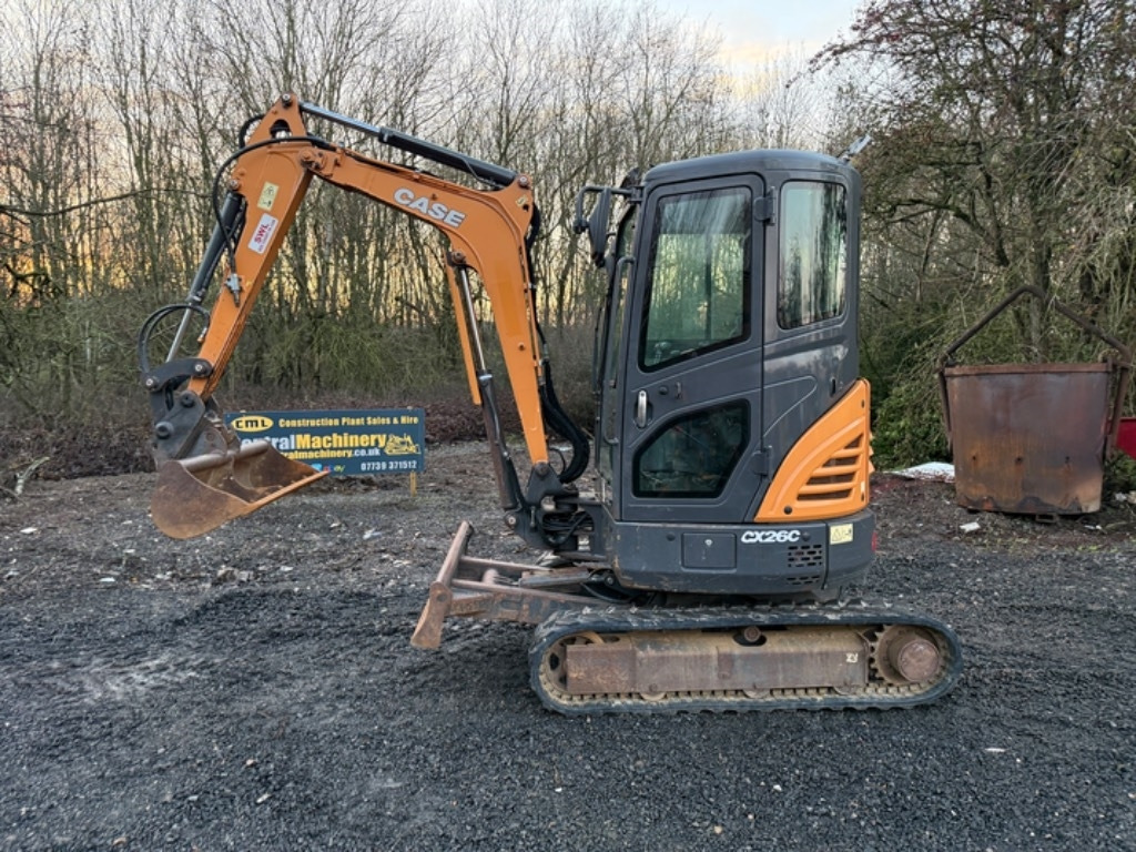 Miniexcavadora Case CX 26 C: foto 9