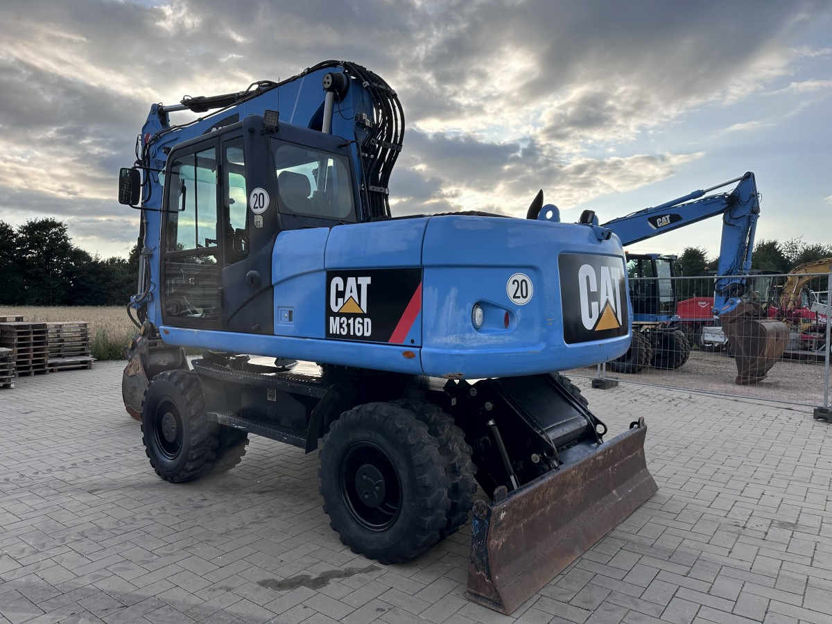 CATERPILLAR M 316 D Oil Quick OQ 65 Deutsche Maschine Top ! - Excavadora de ruedas: foto 5 CATERPILLAR M 316 D Oil Quick OQ 65 Deutsche Maschine Top ! - Excavadora de ruedas: foto 5