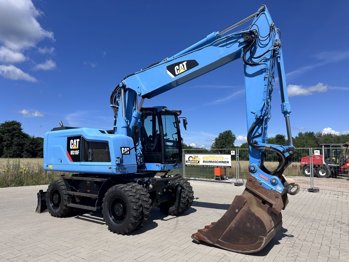 CATERPILLAR M 318 F Oil Quick OQ 65 Deutsche Maschine Top ! - Excavadora de ruedas: foto 4 CATERPILLAR M 318 F Oil Quick OQ 65 Deutsche Maschine Top ! - Excavadora de ruedas: foto 4
