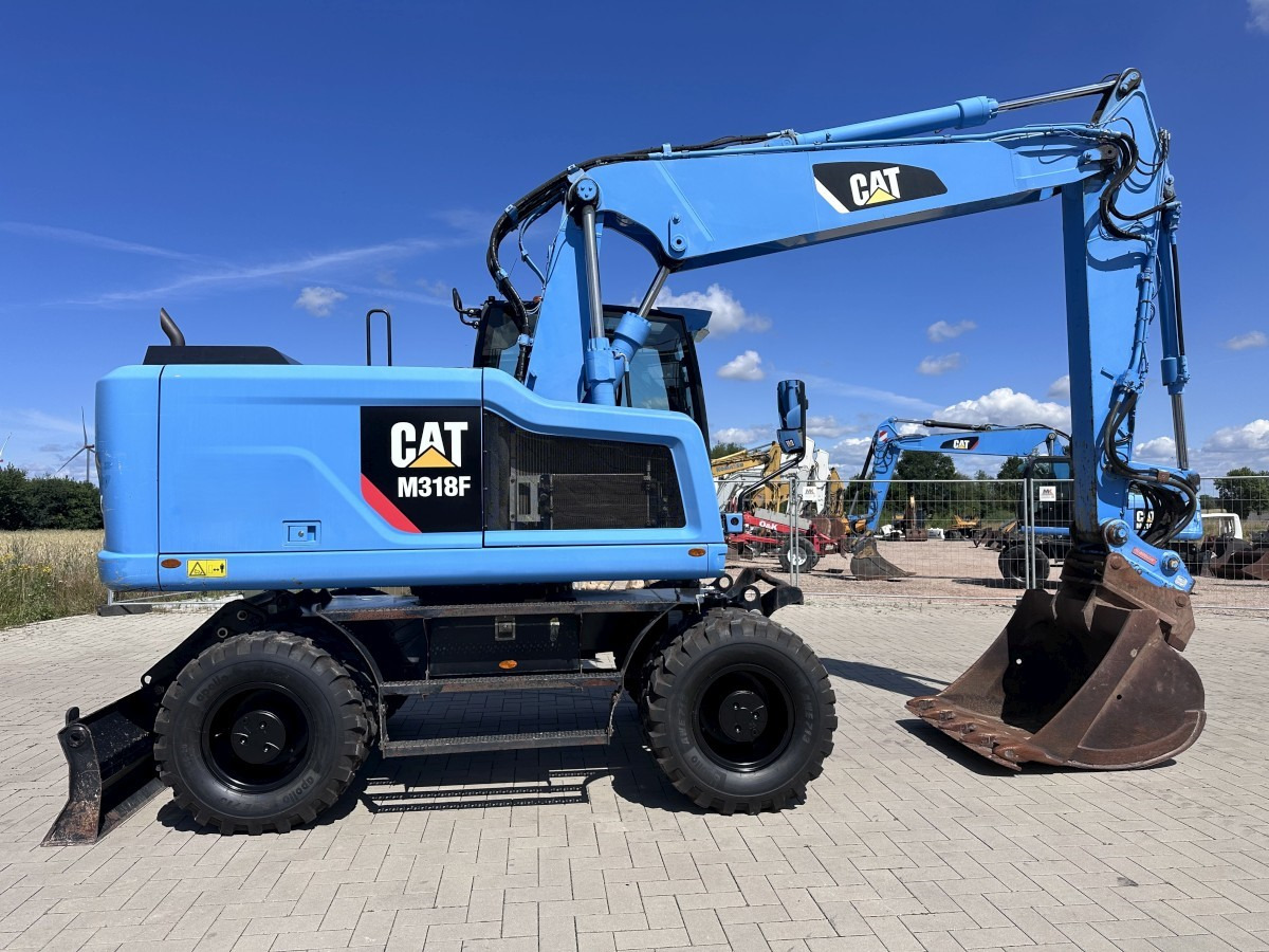 CATERPILLAR M 318 F Oil Quick OQ 65 Deutsche Maschine Top ! - Excavadora de ruedas: foto 2 CATERPILLAR M 318 F Oil Quick OQ 65 Deutsche Maschine Top ! - Excavadora de ruedas: foto 2