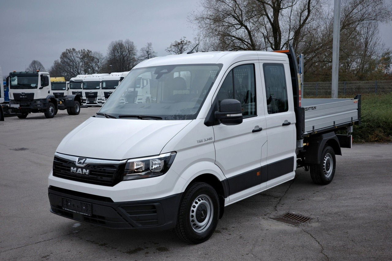 MAN TGE 3.140 L4 DoKa (3+4) 3-Seiten-Kipper - Furgoneta basculante, Furgoneta combi: foto 1 MAN TGE 3.140 L4 DoKa (3+4) 3-Seiten-Kipper - Furgoneta basculante, Furgoneta combi: foto 1