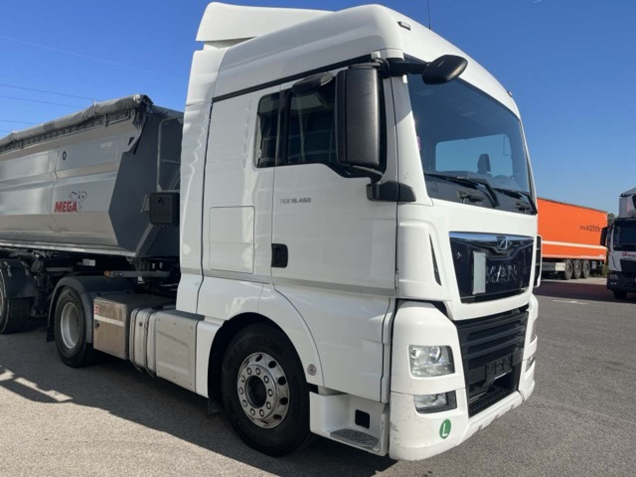 Cabeza tractora MAN TGX 18.460 4x2 BLS mit Kipphydraulik Euro6 Klima: foto 8 Cabeza tractora MAN TGX 18.460 4x2 BLS mit Kipphydraulik Euro6 Klima: foto 8