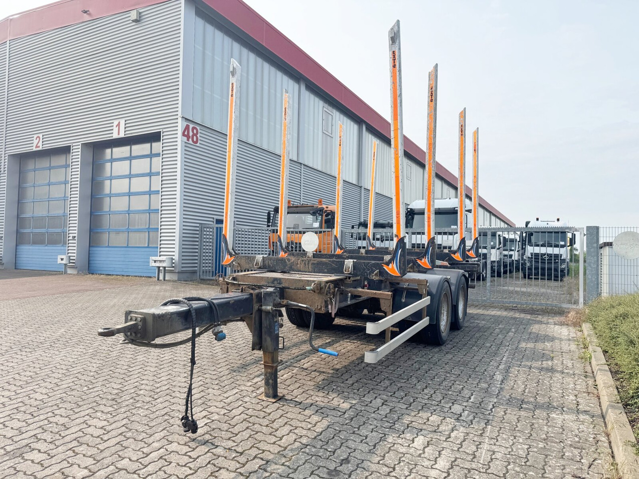 2ST24LZ63 Holzanhänger 2ST24LZ63 Holzanhänger - Remolque maderero: foto 2 2ST24LZ63 Holzanhänger 2ST24LZ63 Holzanhänger - Remolque maderero: foto 2