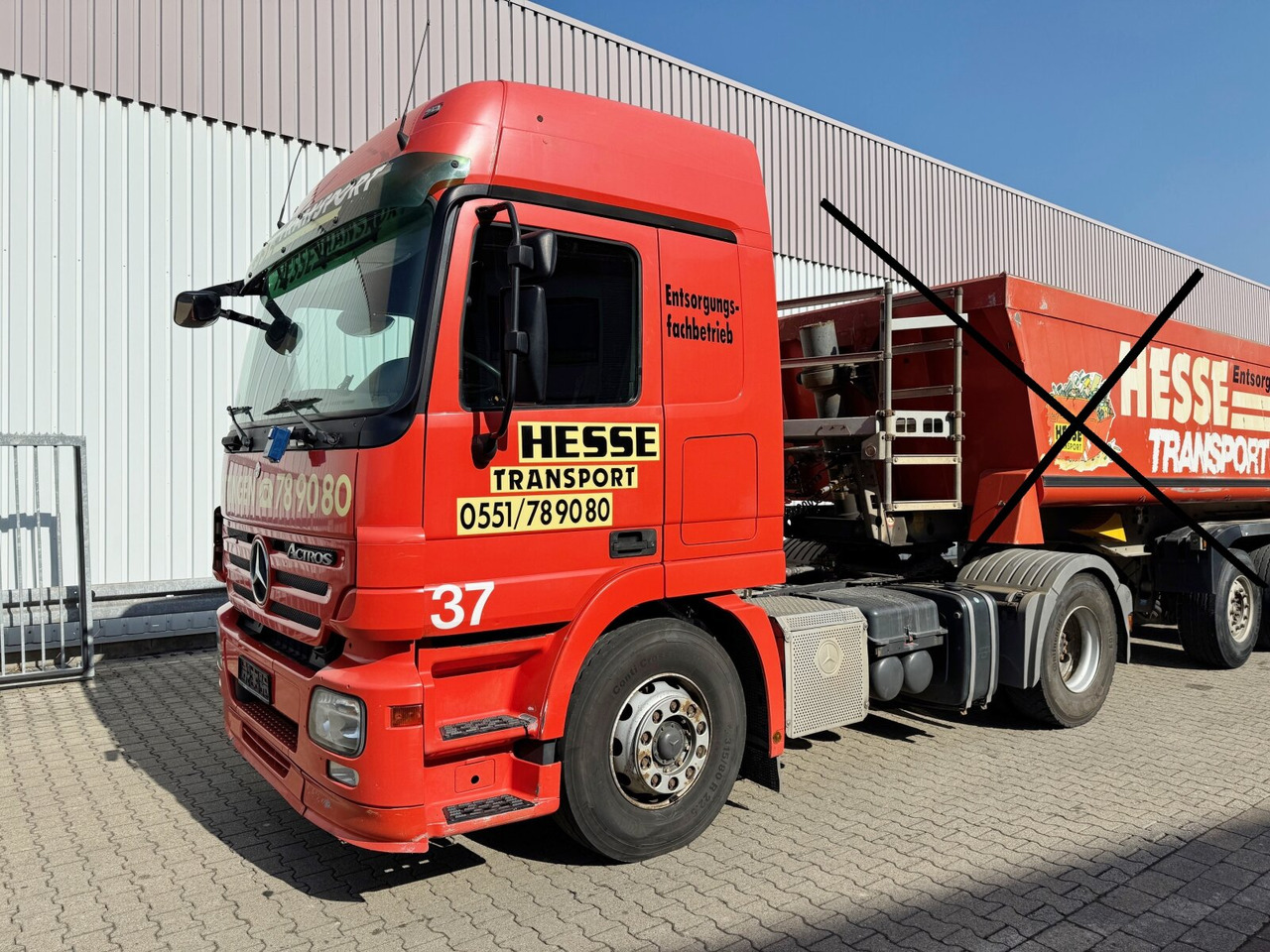 Mercedes-Benz Actros 1844 LS 4x2 Actros 1844 LS 4x2, Kipphydraulik - Cabeza tractora: foto 1 Mercedes-Benz Actros 1844 LS 4x2 Actros 1844 LS 4x2, Kipphydraulik - Cabeza tractora: foto 1