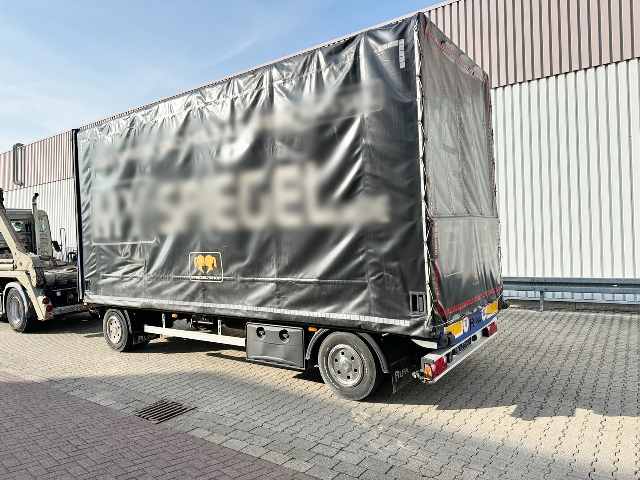 Remolque plataforma/ Caja abierta DHS18-22 RUFA DHS18-22: foto 9
