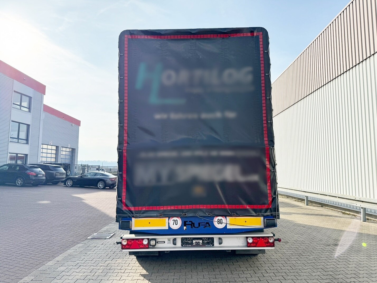 Remolque plataforma/ Caja abierta DHS18-22 RUFA DHS18-22: foto 10