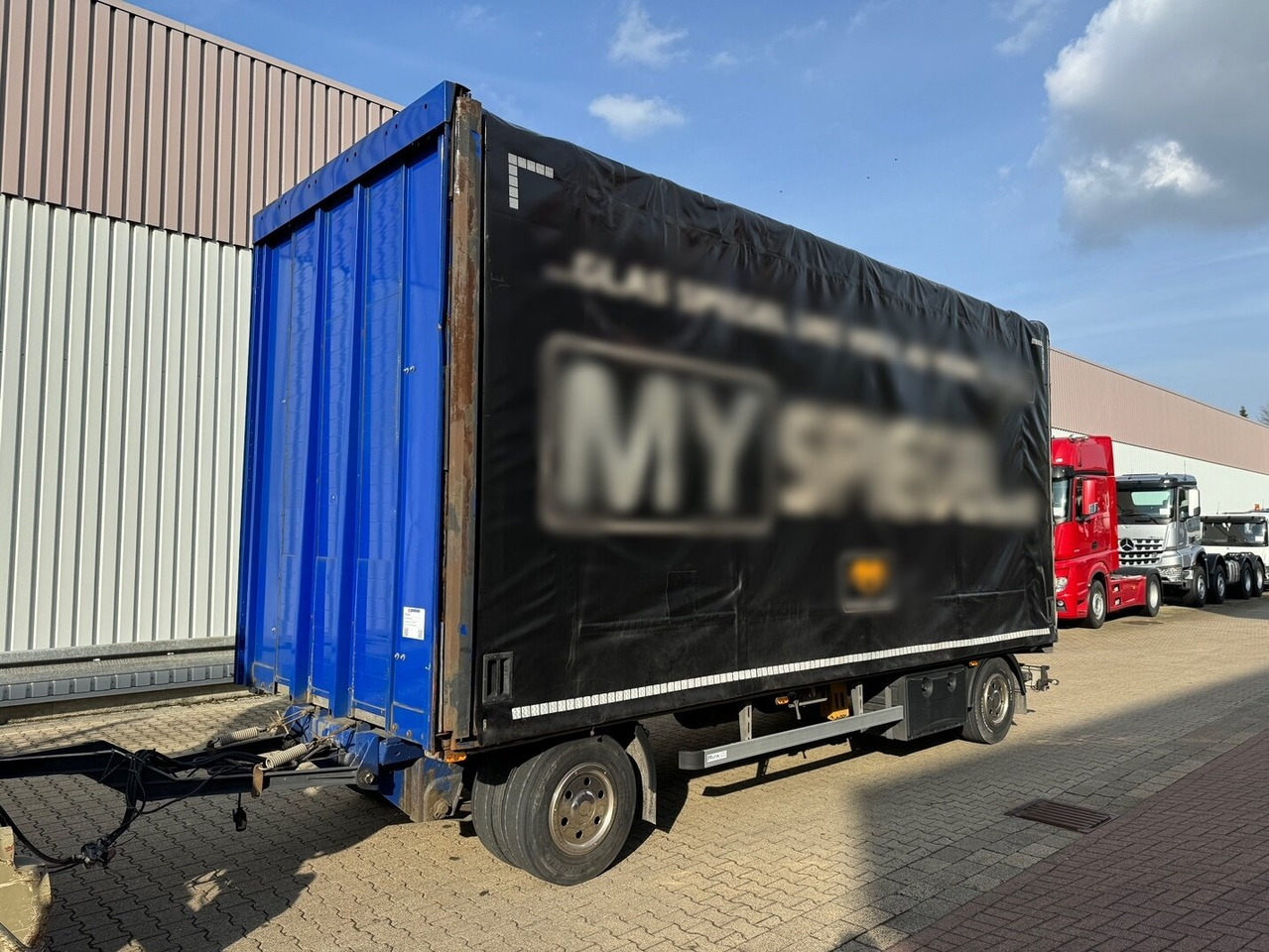 Remolque plataforma/ Caja abierta DHS18-22 RUFA DHS18-22: foto 7